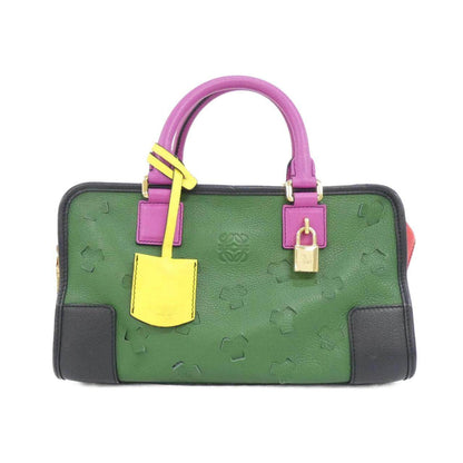 ロエベ アマソナ レザー ハンドバッグ