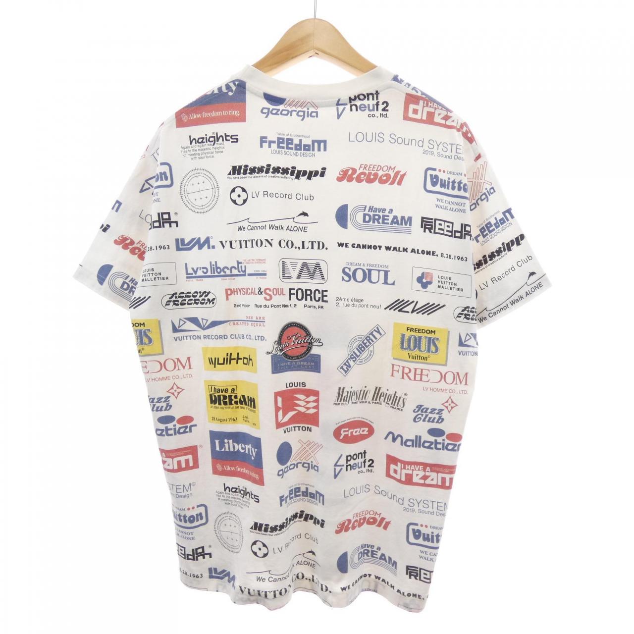 ルイヴィトン オールオーバーロゴ コットンTシャツ