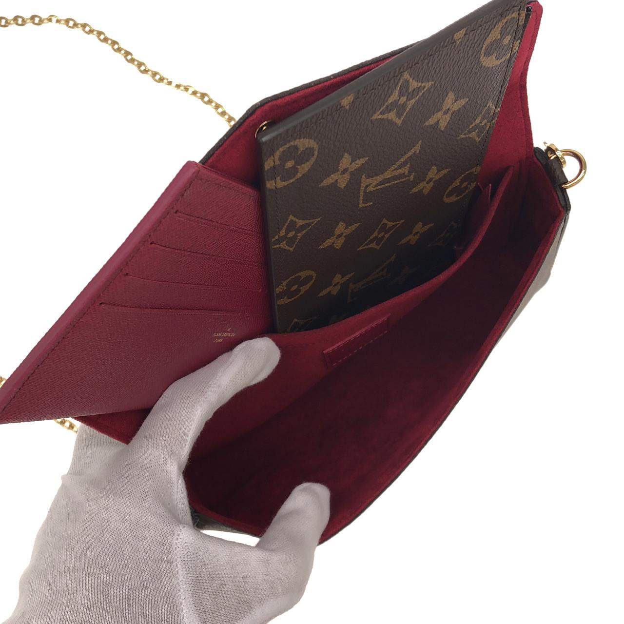 ルイヴィトン モノグラム ポシェットフェリシー ショルダーバッグ
