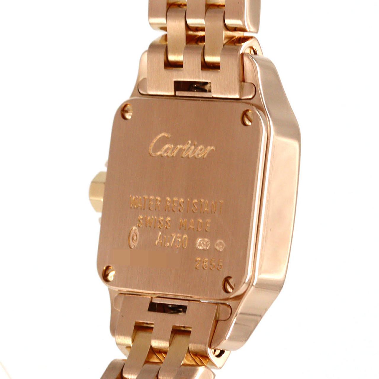 カルティエ ミニサントスドゥモワゼル Au750 クォーツ