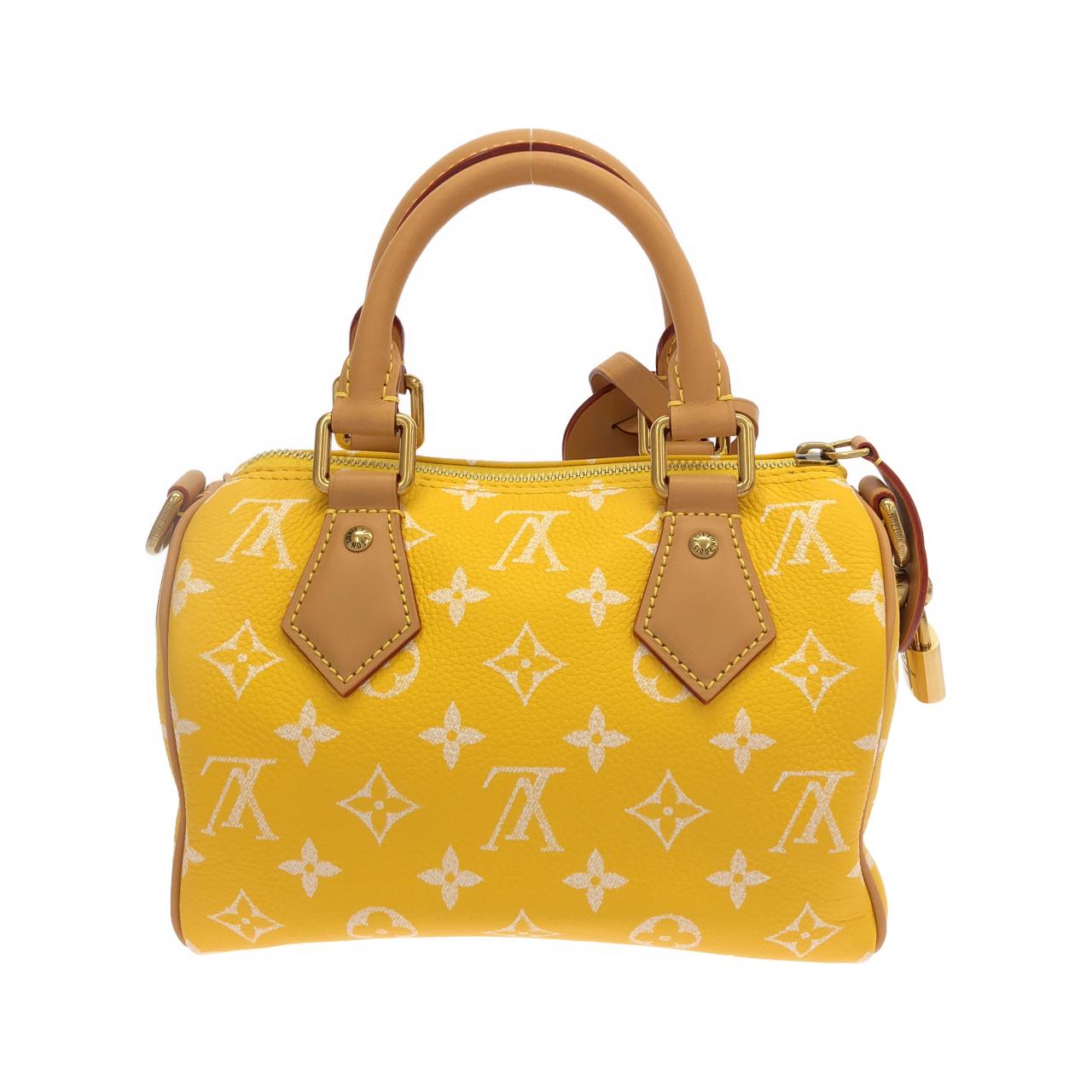 ルイヴィトン スピーディP9 モノグラム レザー ボストンバッグ