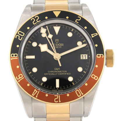 チューダー ブラックベイGMT S&G ステンレススチール イエローゴールド 自動巻