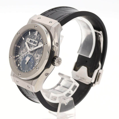 ウブロ クラシックフュージョン アエロフュージョン ムーンフェイズ チタニウム 腕時計