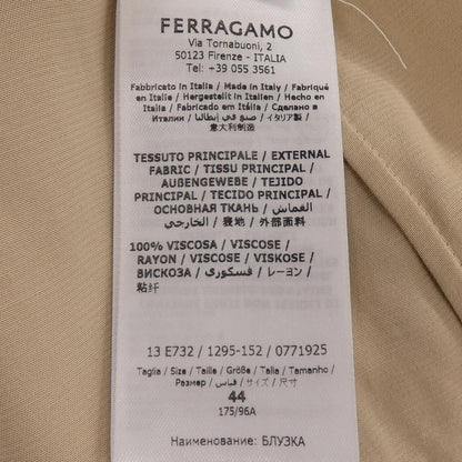 サルヴァトーレ フェラガモ コットンシャツ