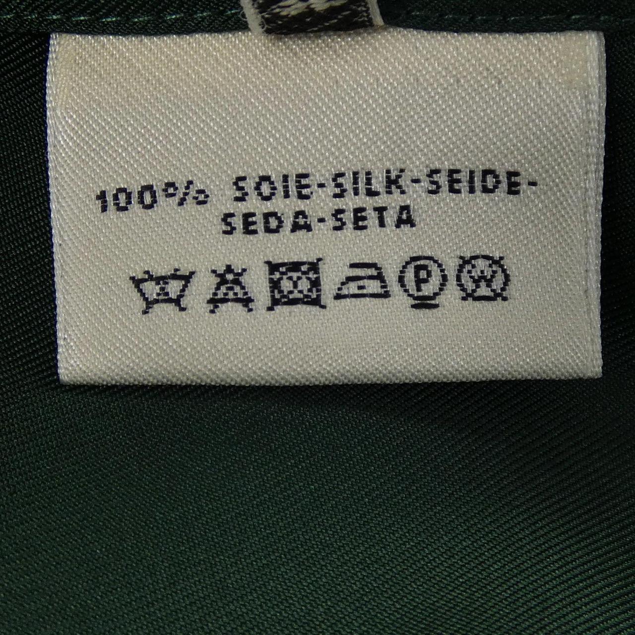 エルメス シルクシャツ