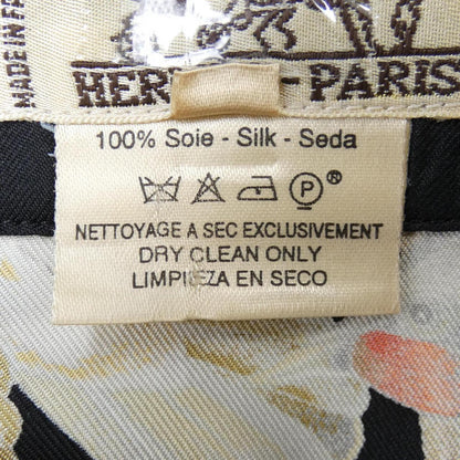 エルメス LINTRUS シルクシャツ
