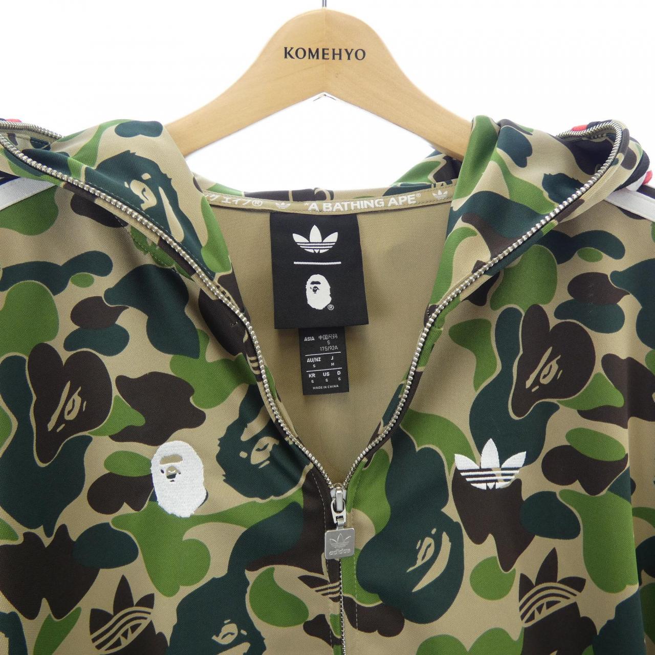 アベイシングエイプ ADIDAS パーカー