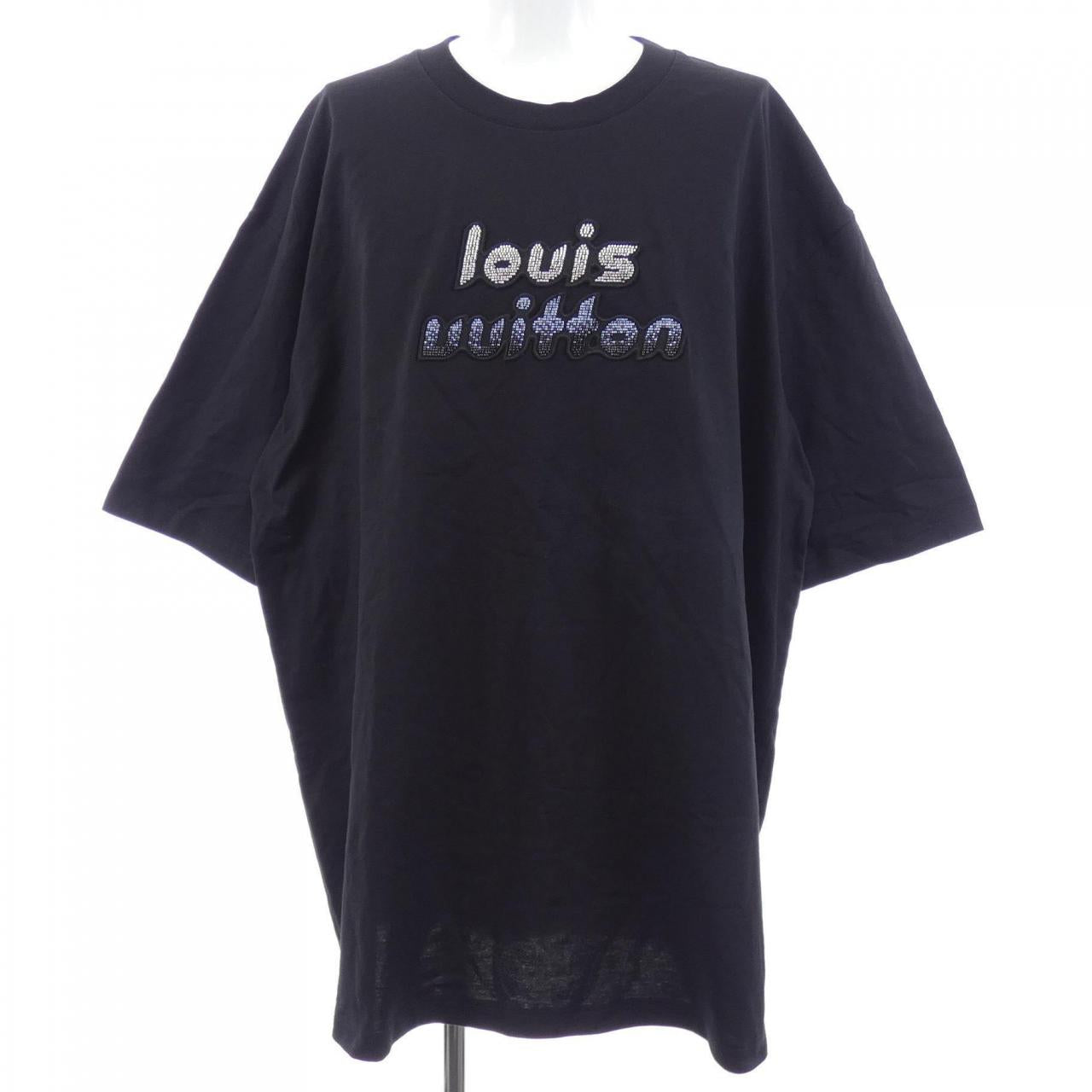 ルイヴィトン ビーズエンブロイダードコットンTシャツ
