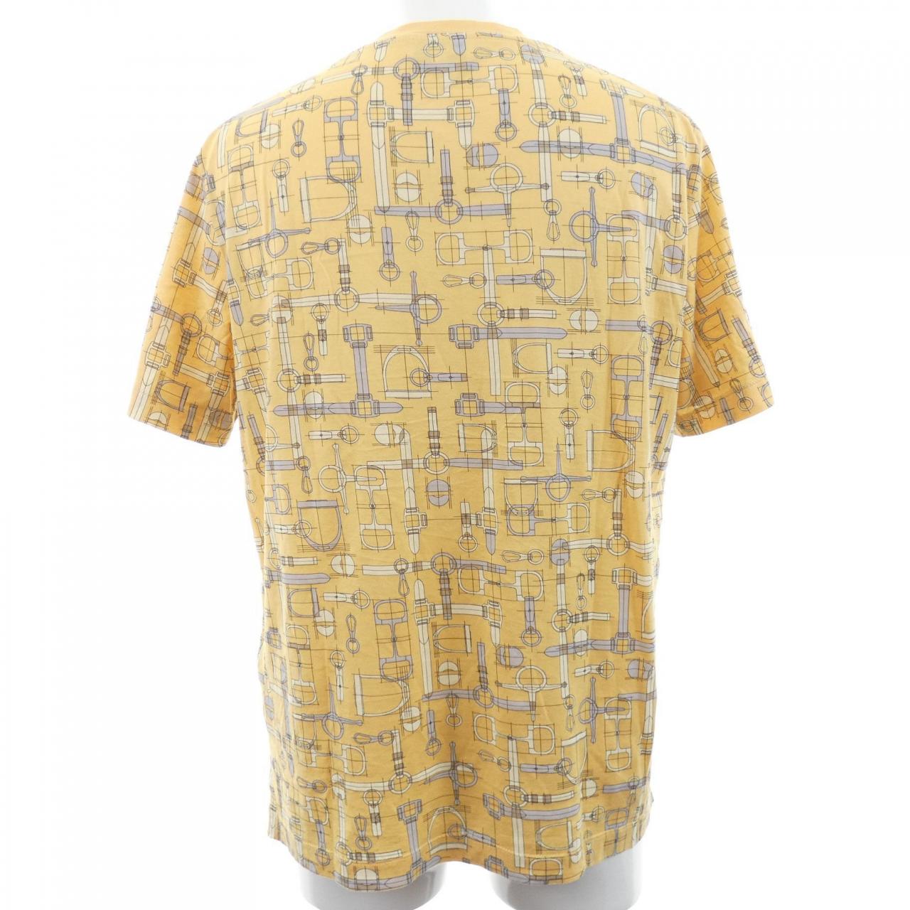エルメス LABYRINTHE HORSEBIT コットンTシャツ XS