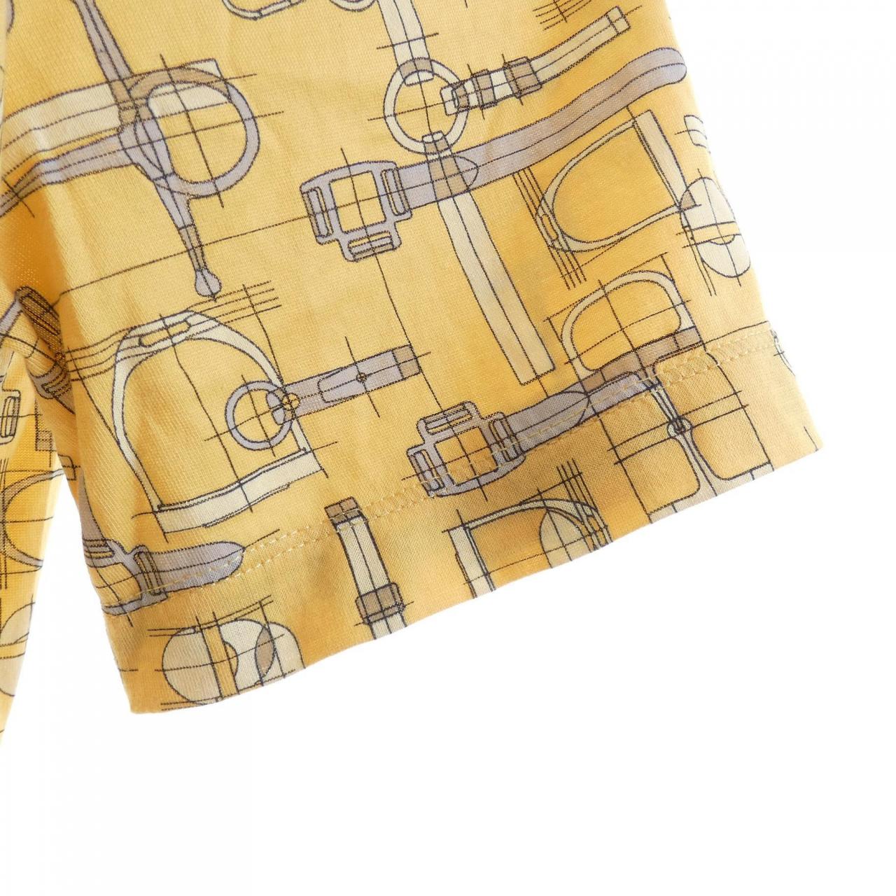 エルメス LABYRINTHE HORSEBIT コットンTシャツ XS