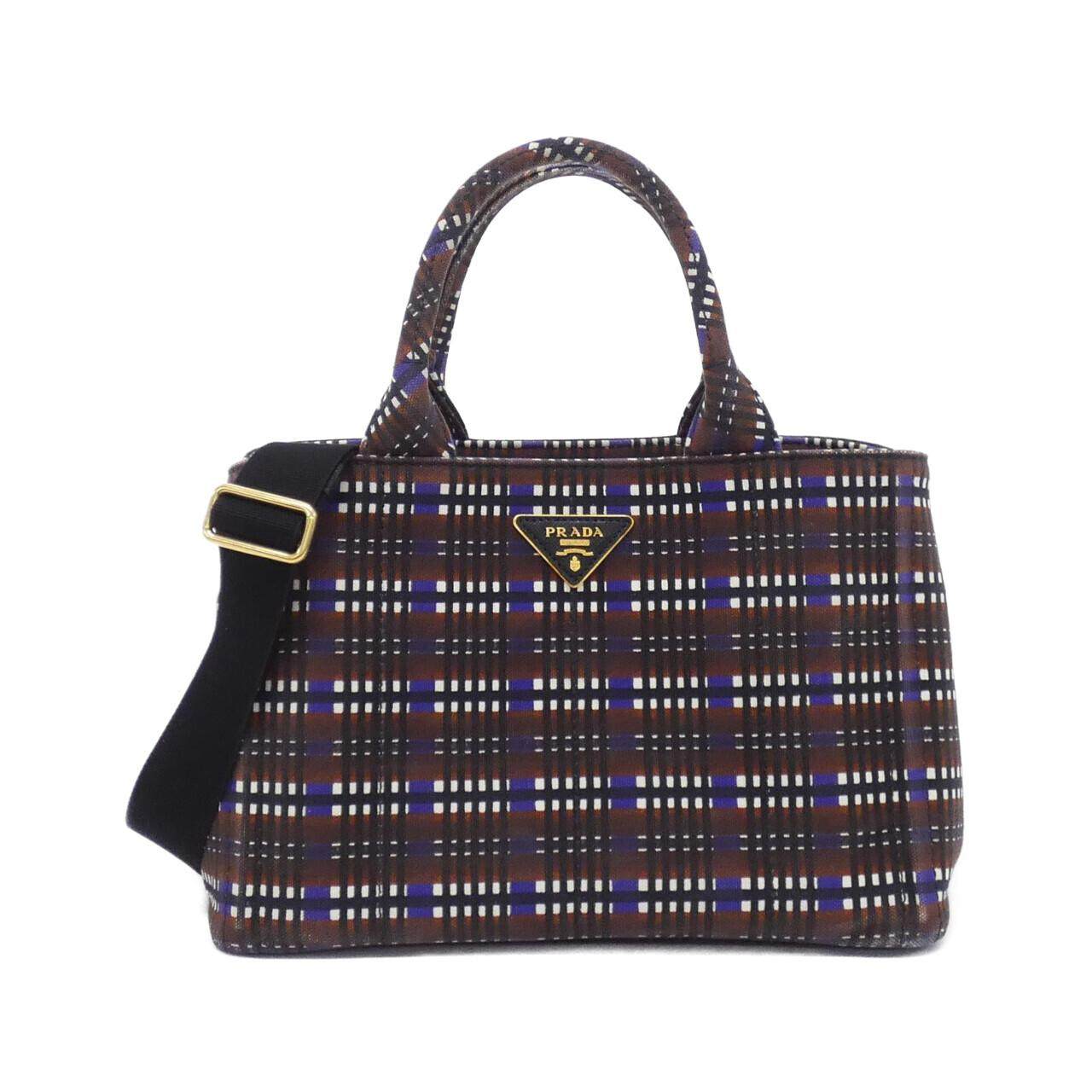 プラダ CANAPA STAMPATA トートバッグ
