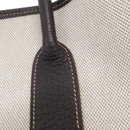 エルメス ガーデンパーティ36 トワルアッシュ ブッフルスキッパー バッグ