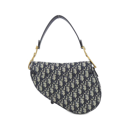 クリスチャンディオール DIOR OBLIQUE キャンバス サドル ショルダーバッグ