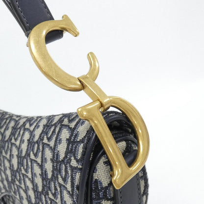 クリスチャンディオール DIOR OBLIQUE キャンバス サドル ショルダーバッグ