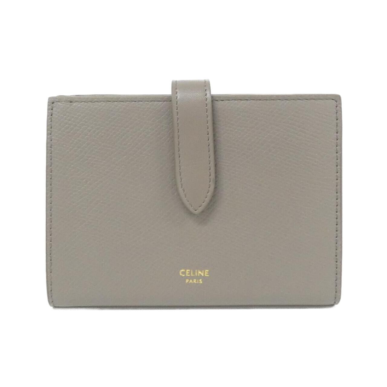 セリーヌ ミディアムストラップウォレット カーフ 財布