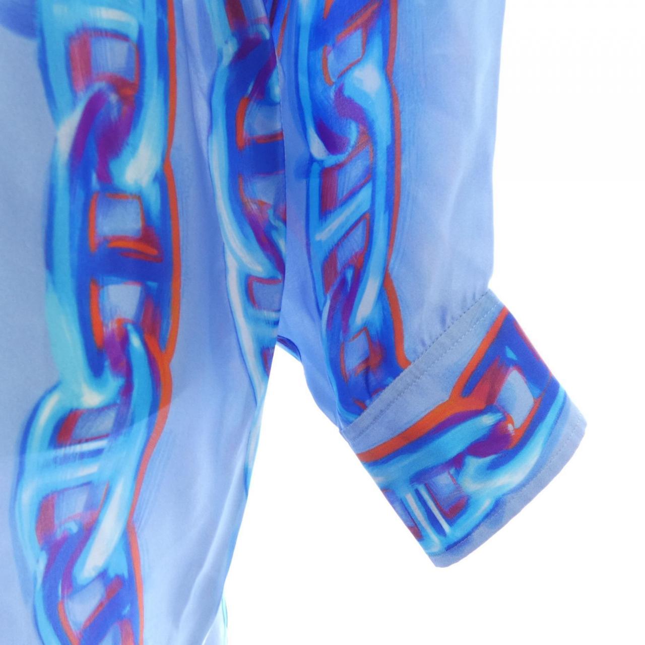 エルメス シルクシャツ
