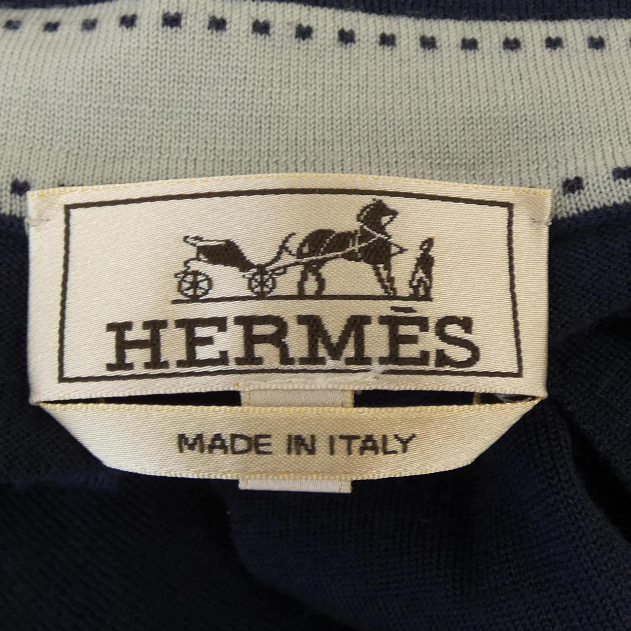 エルメス コットンポロシャツ