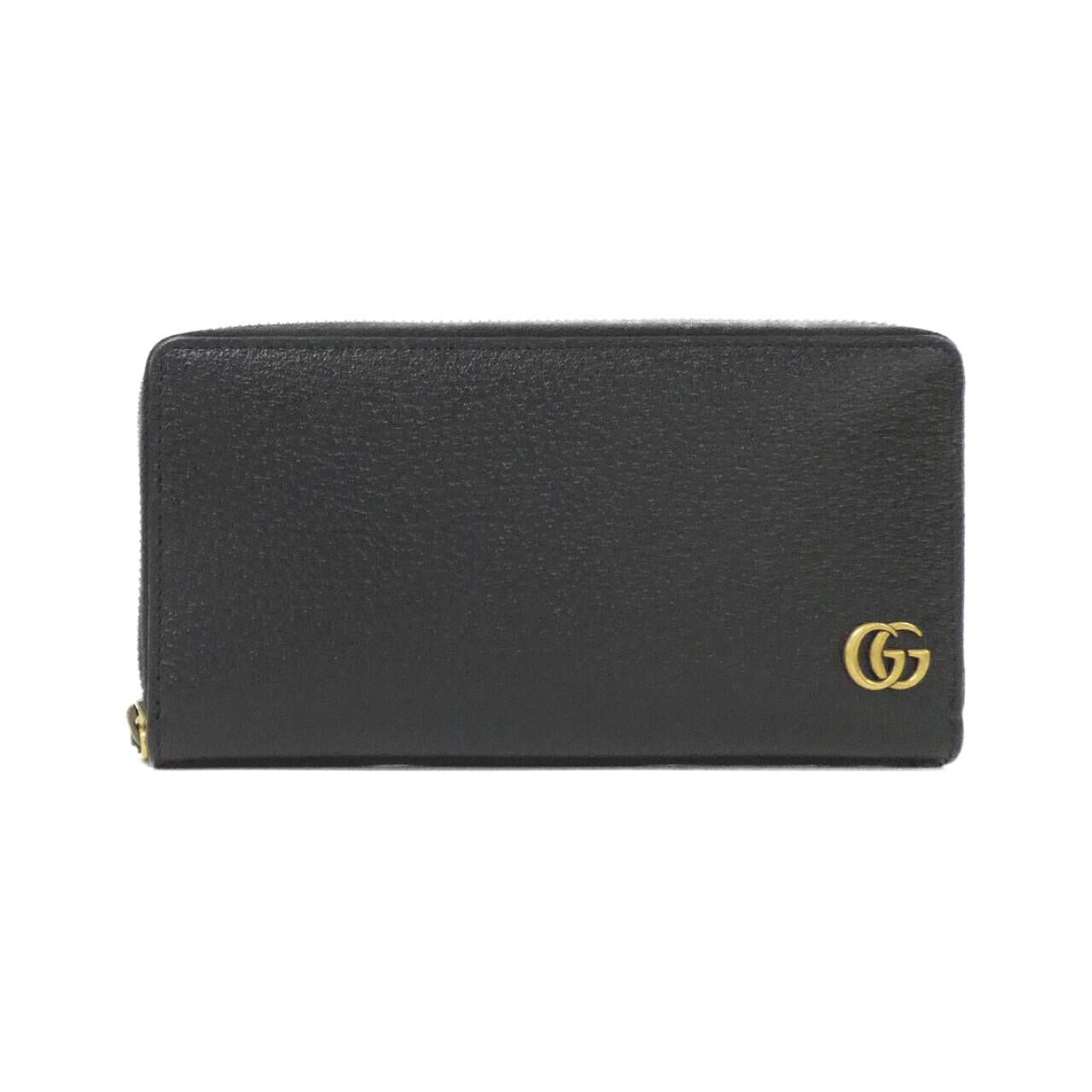 グッチ GGマーモント レザー長財布