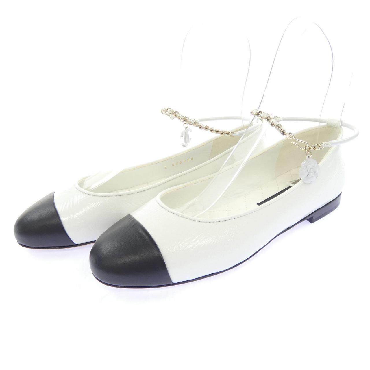 シャネル BALLERINAS ラムスキンフラットシューズ