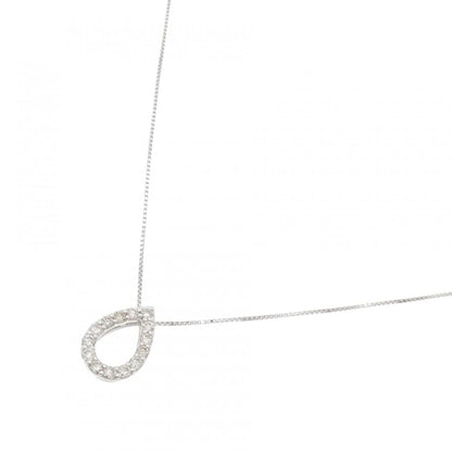 K10ホワイトゴールド 0.28ct ダイヤモンドネックレス