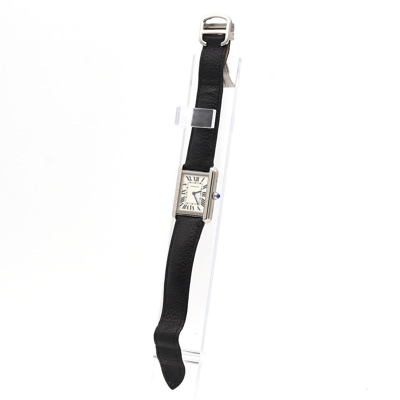 カルティエ タンクソロ ステンレススチール クォーツ