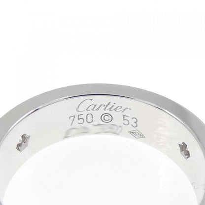 カルティエ ラブ 750ホワイトゴールド ダイヤモンドリング 13号