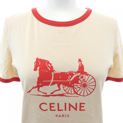 セリーヌ サルキー コットンTシャツ