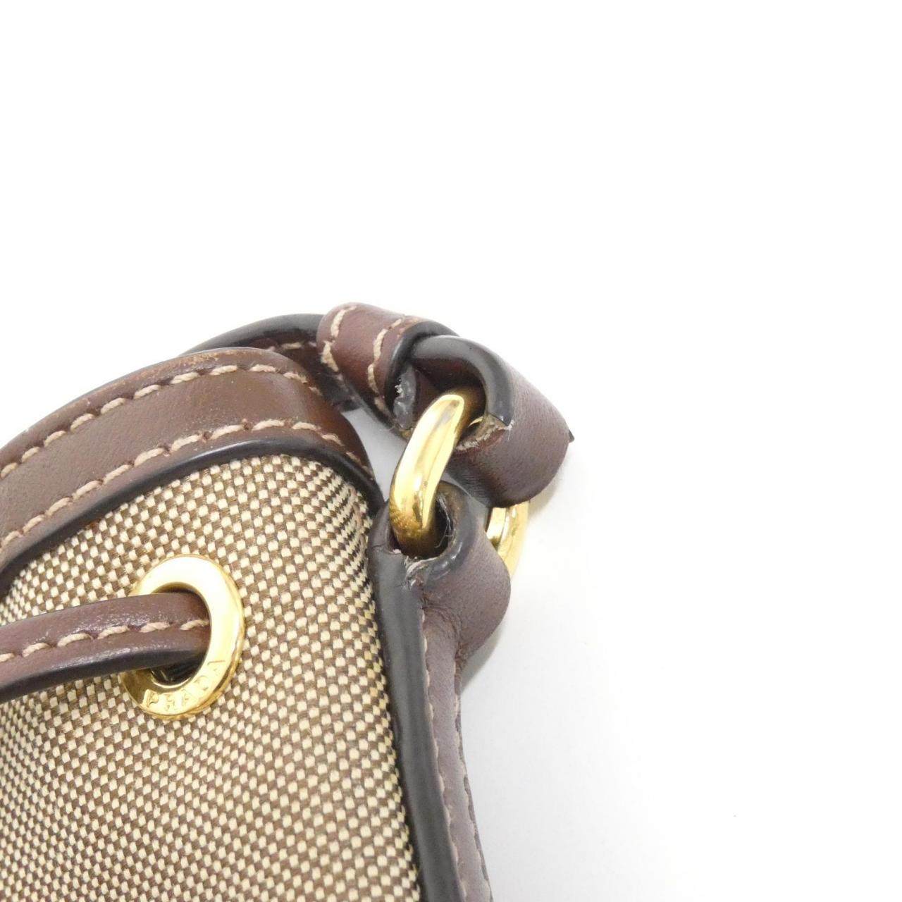 プラダ LOGO JACQUARD ショルダーバッグ
