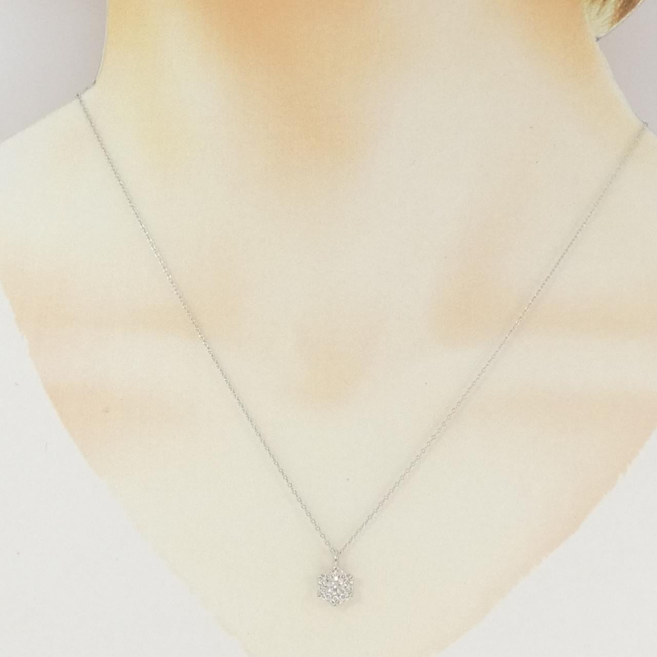 プラチナ ダイヤモンド ネックレス