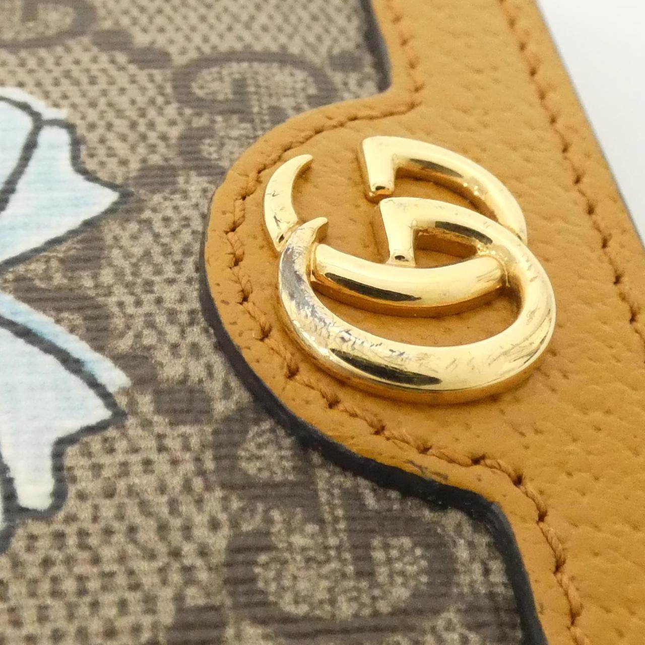 グッチ GGスプリームキャンバス 二つ折り財布
