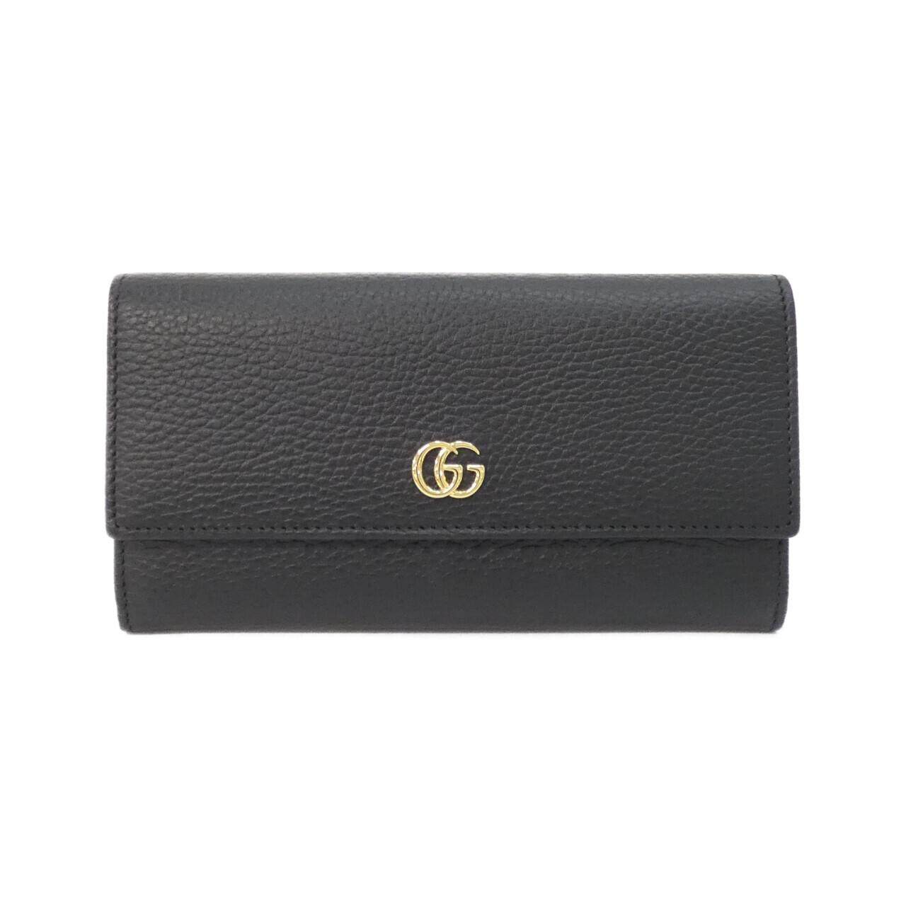 グッチ GGマーモント レザー 長財布 日本限定