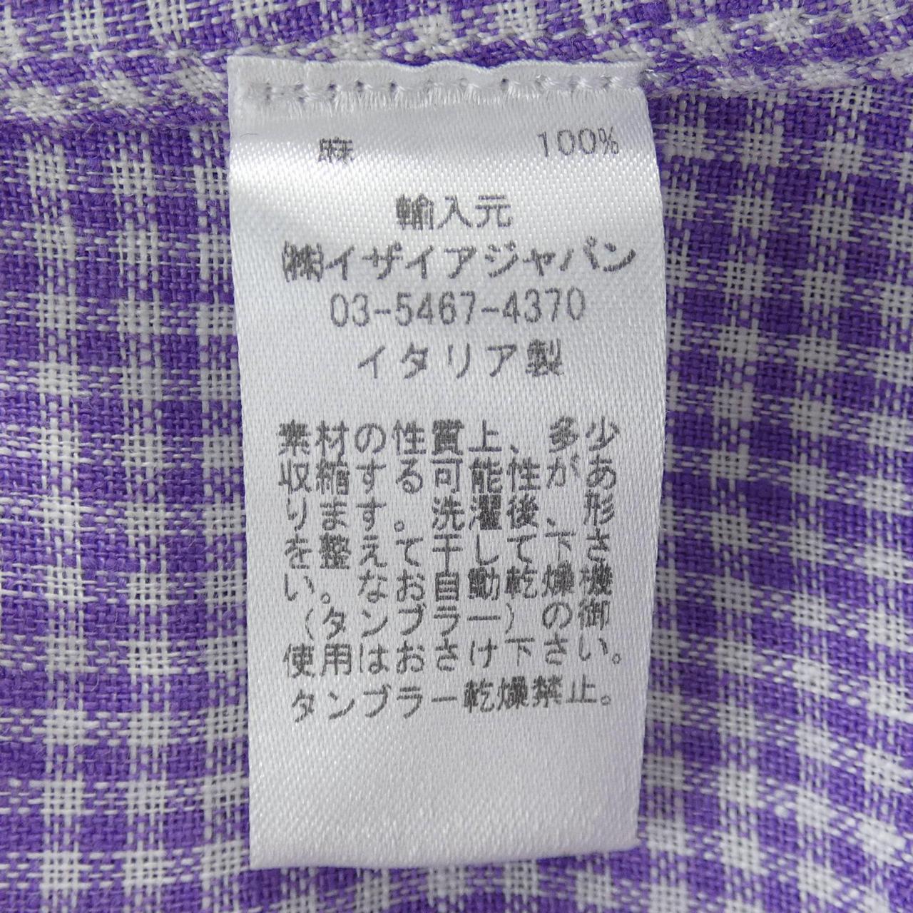 イザイア コットンシャツ