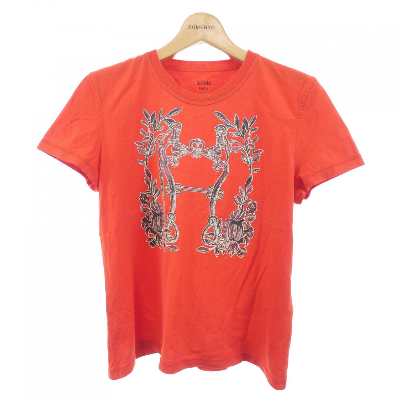 エルメス DELLA CAVALLERIA コットンTシャツ