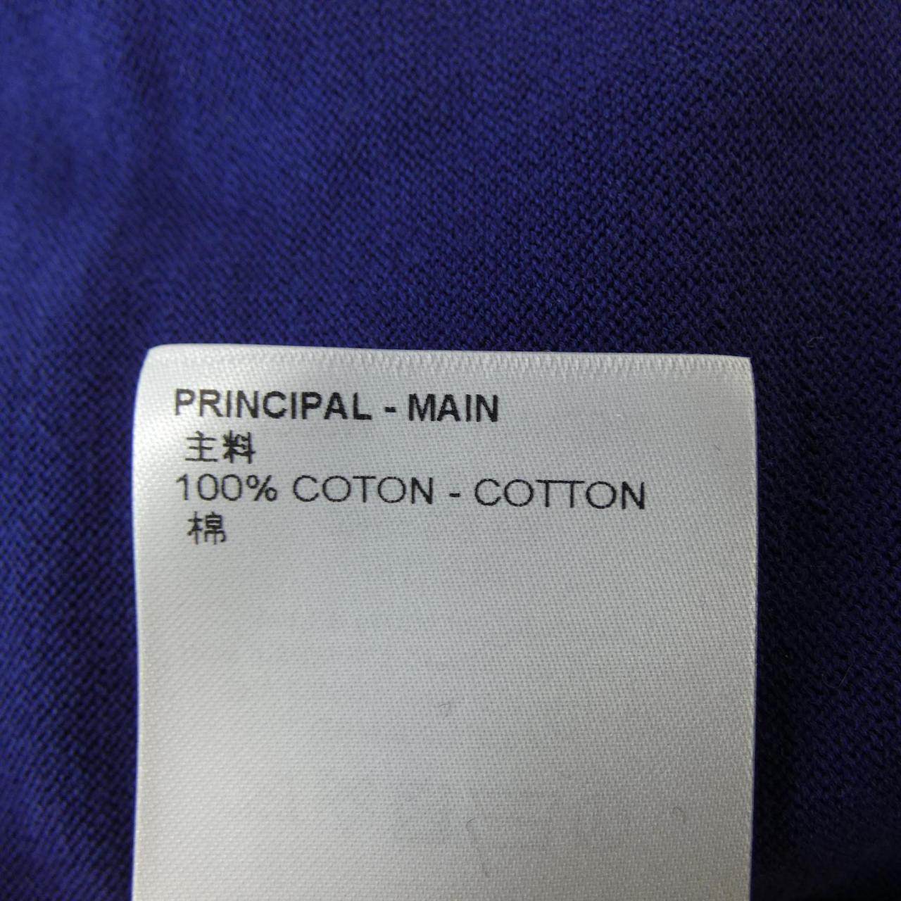 ルイヴィトン グラフィックショートスリーブクルーネック コットンTシャツ