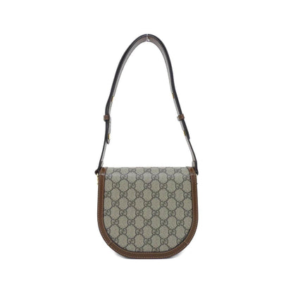 グッチ GUCCI HORSEBIT 1955 GGスプリームキャンバス レザー ショルダーバッグ