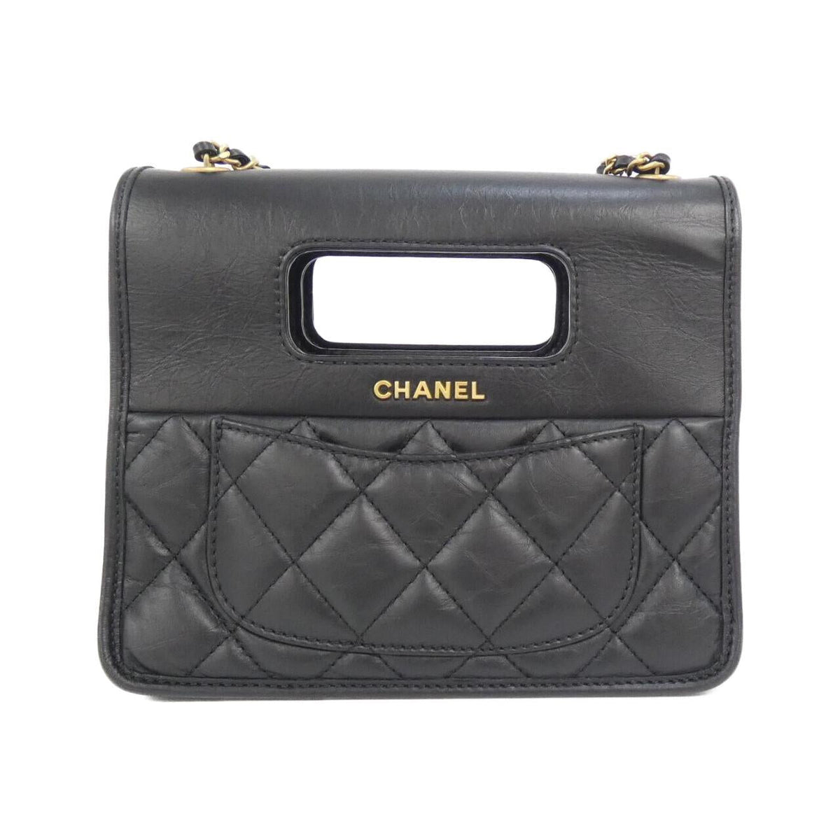 シャネル カーフショルダーバッグ