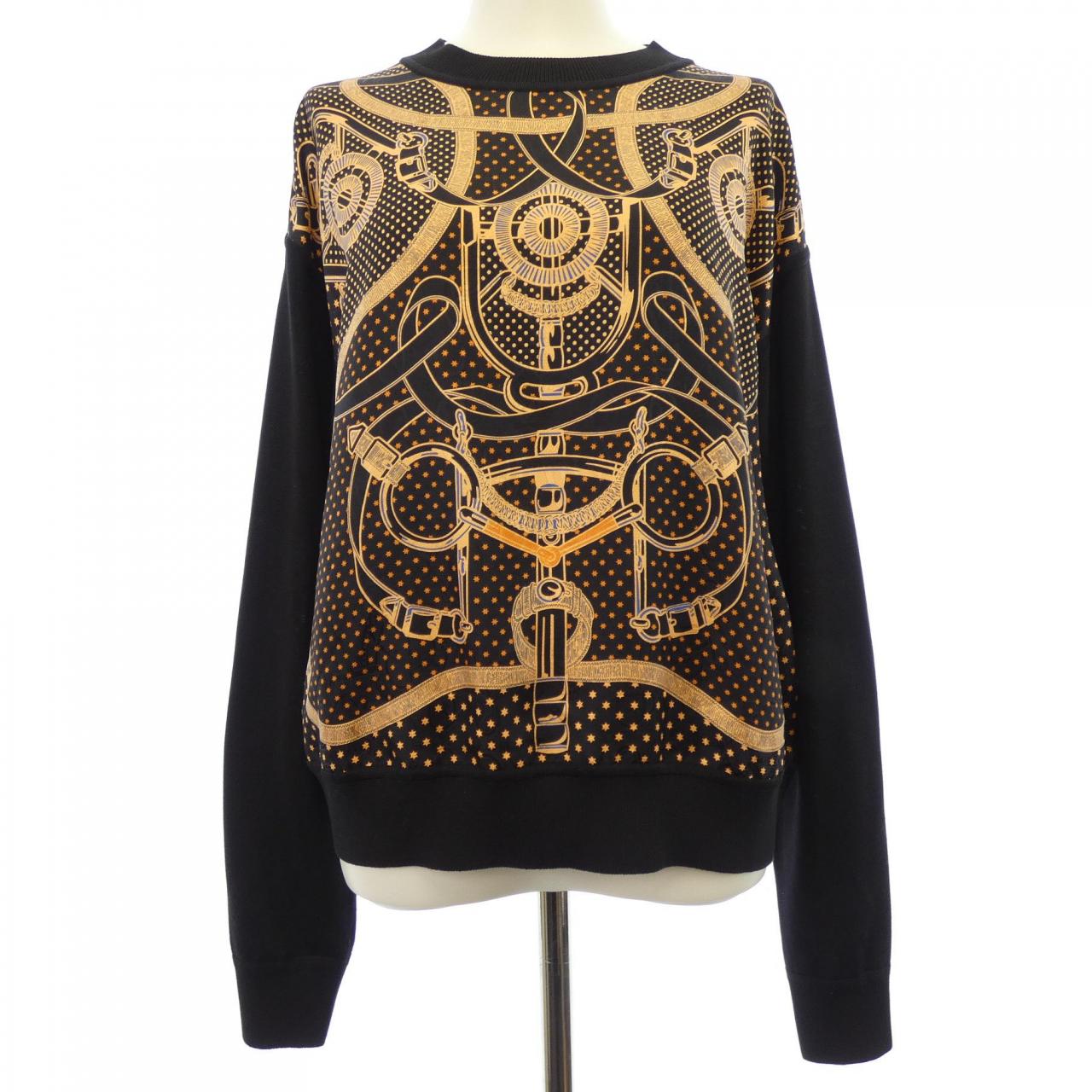エルメス EPERON D'OR BANDANA シルクニット
