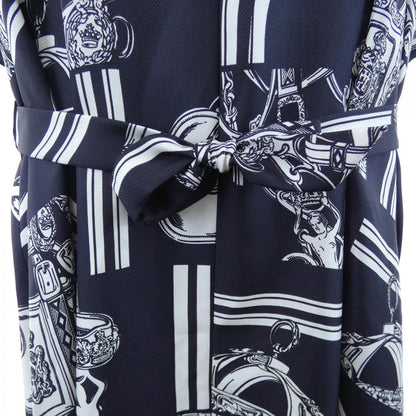 エルメス EN DESORDRE ツイルレーヌシルクワンピース