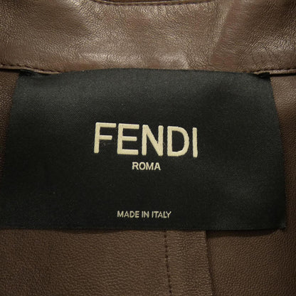 フェンディ ラムスキンレザージャケット
