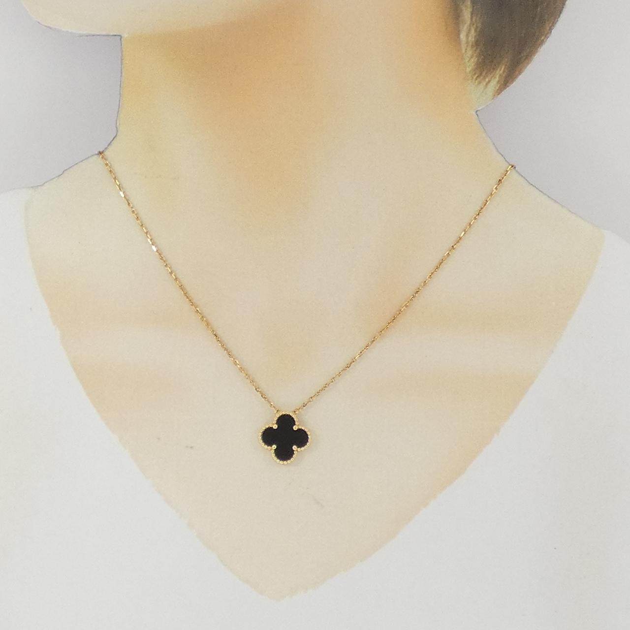 ヴァンクリーフアーペル ヴィンテージアルハンブラ Au750 ネックレス