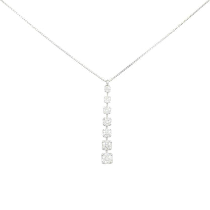 PT850 プラチナ 0.50CT ダイヤモンドネックレス