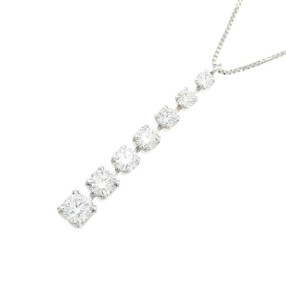 PT850 プラチナ 0.50CT ダイヤモンドネックレス