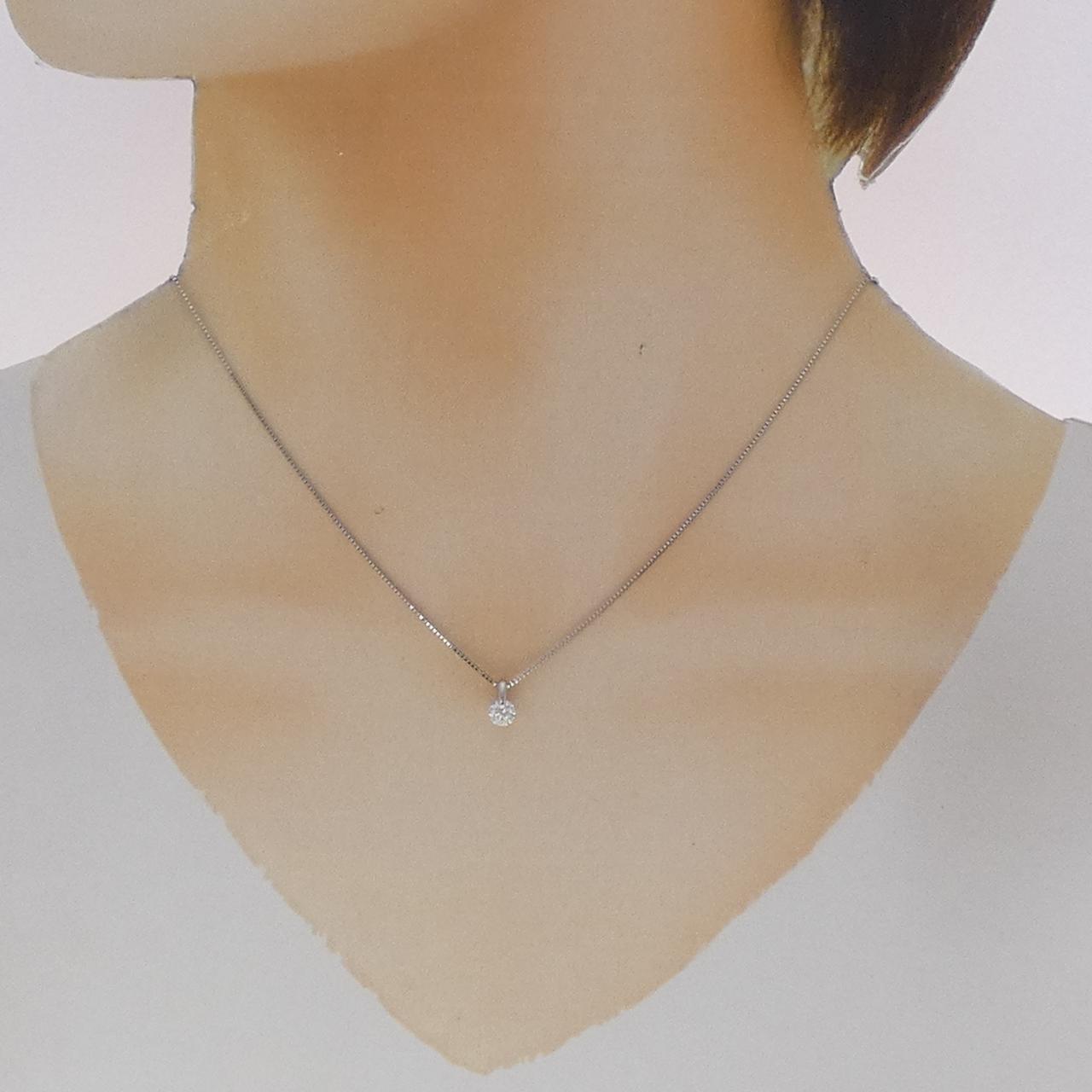 プラチナダイヤモンドネックレス