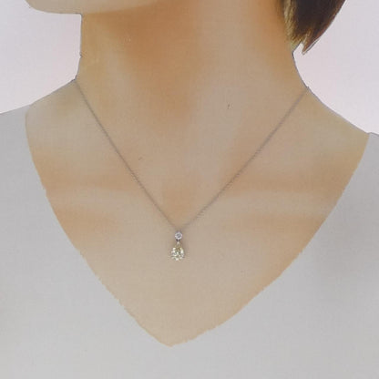 PT850 プラチナ ダイヤモンドネックレス