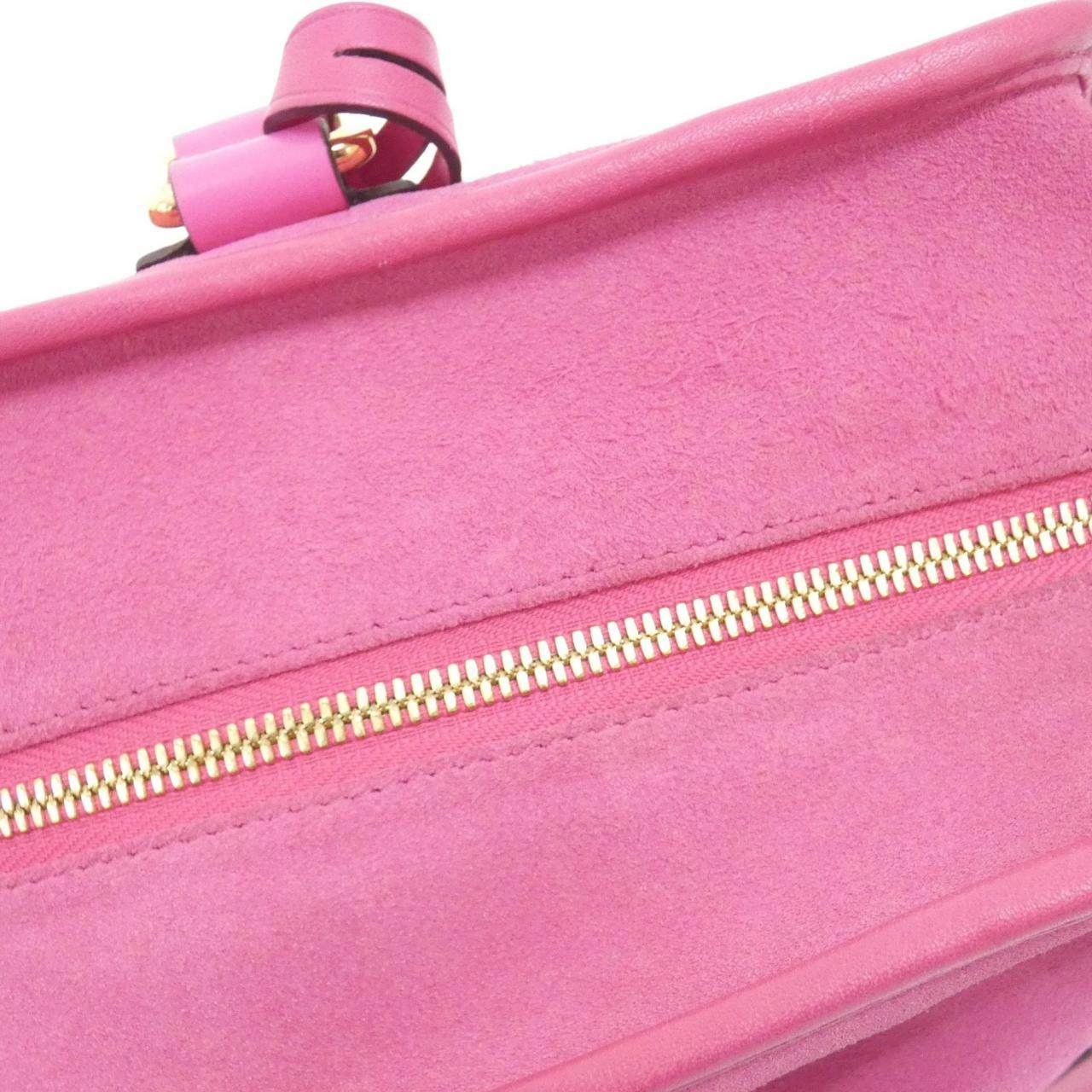 ロエベ アマソナ レザー ハンドバッグ