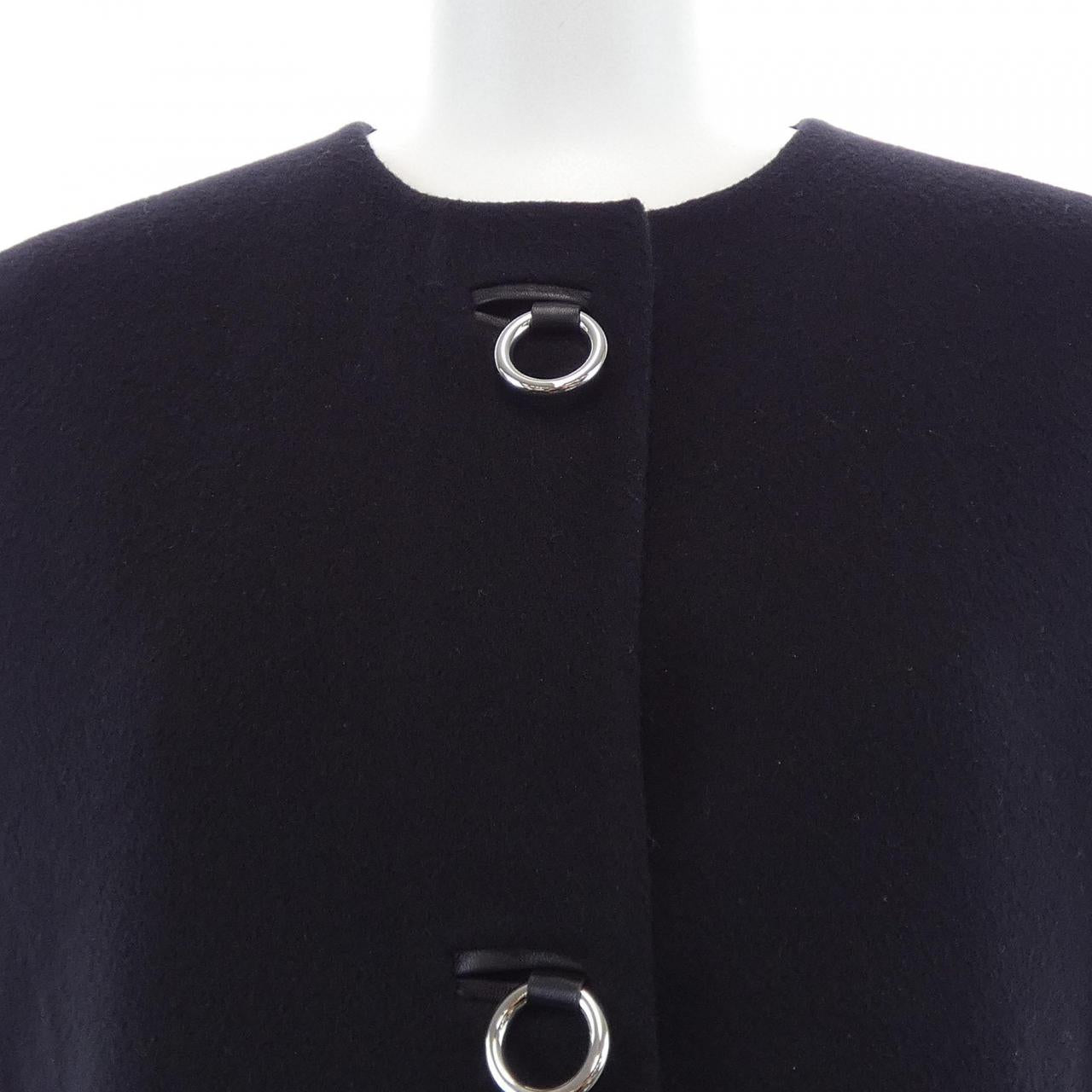 エルメス ダブルフェイス カシミヤ ロングベスト