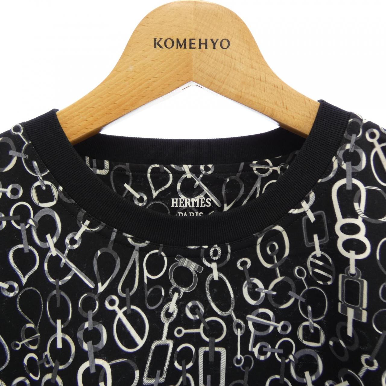 エルメス DO RE BOUCLES コットンTシャツ