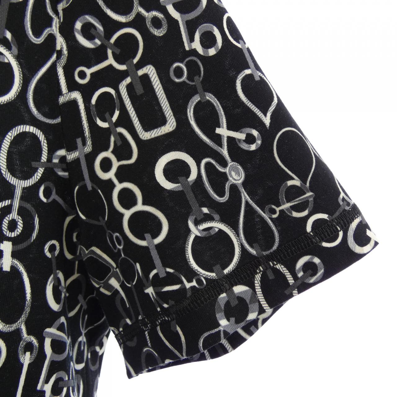 エルメス DO RE BOUCLES コットンTシャツ