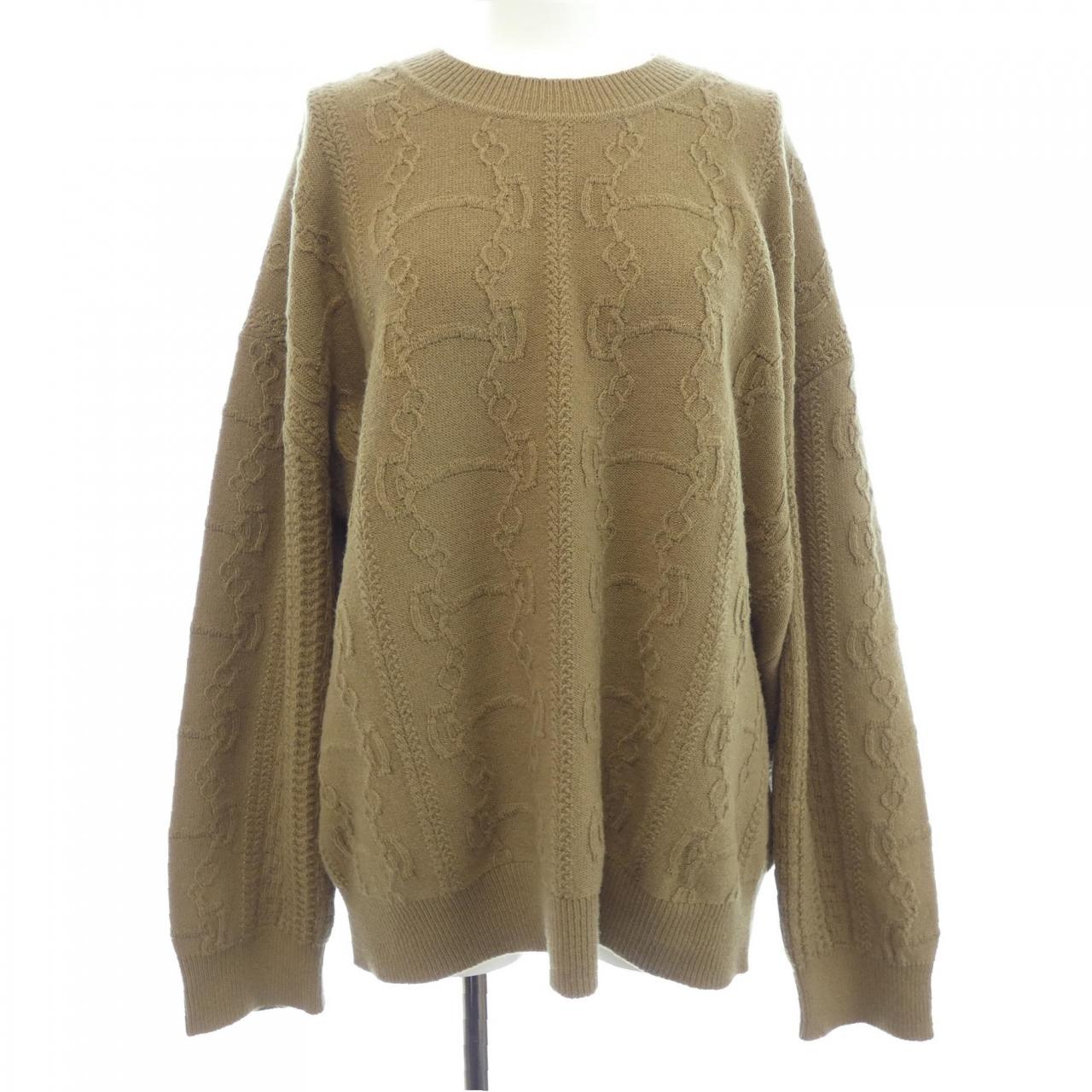エルメス 2H2665D638カシミヤ混ニット
