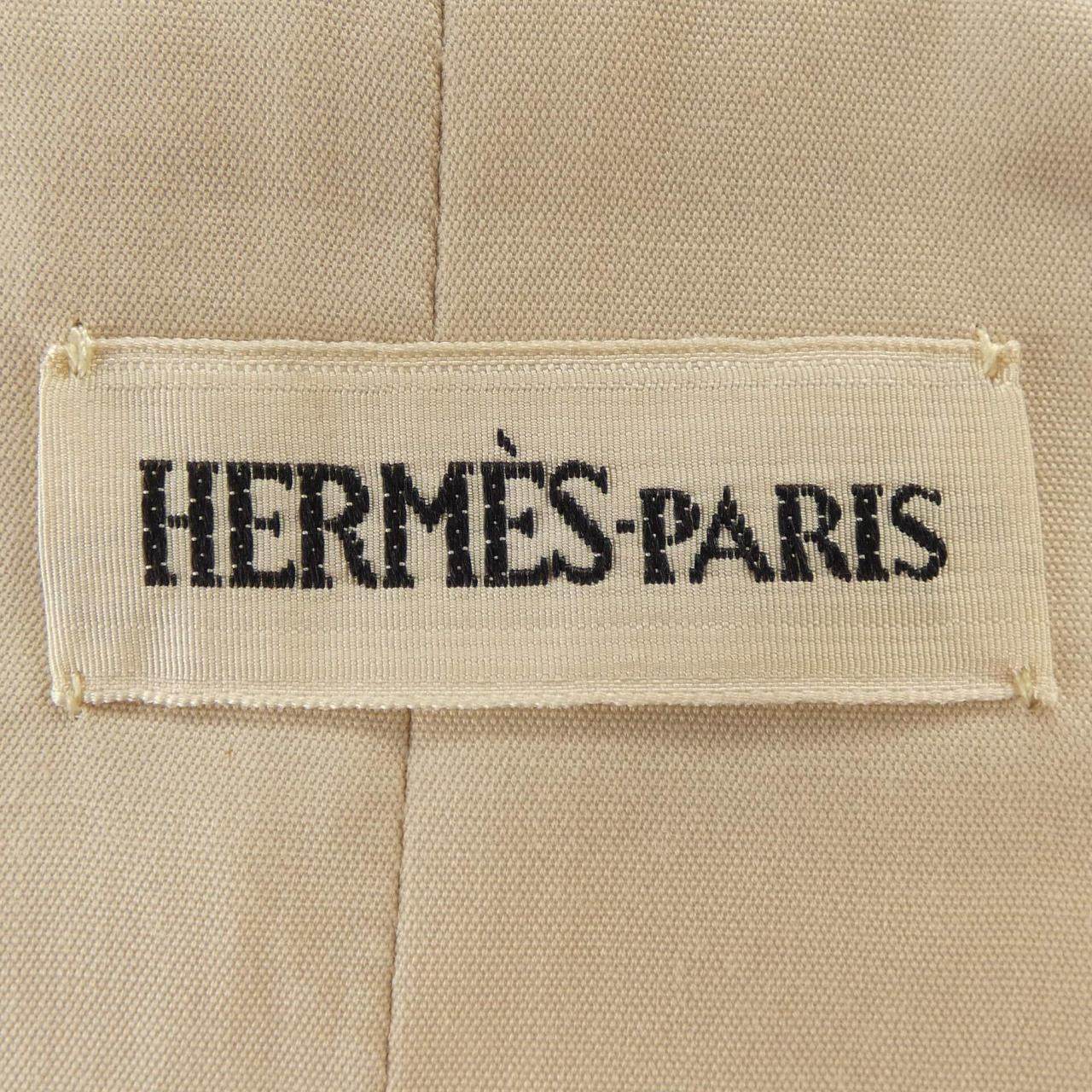 エルメス コットントレンチコート